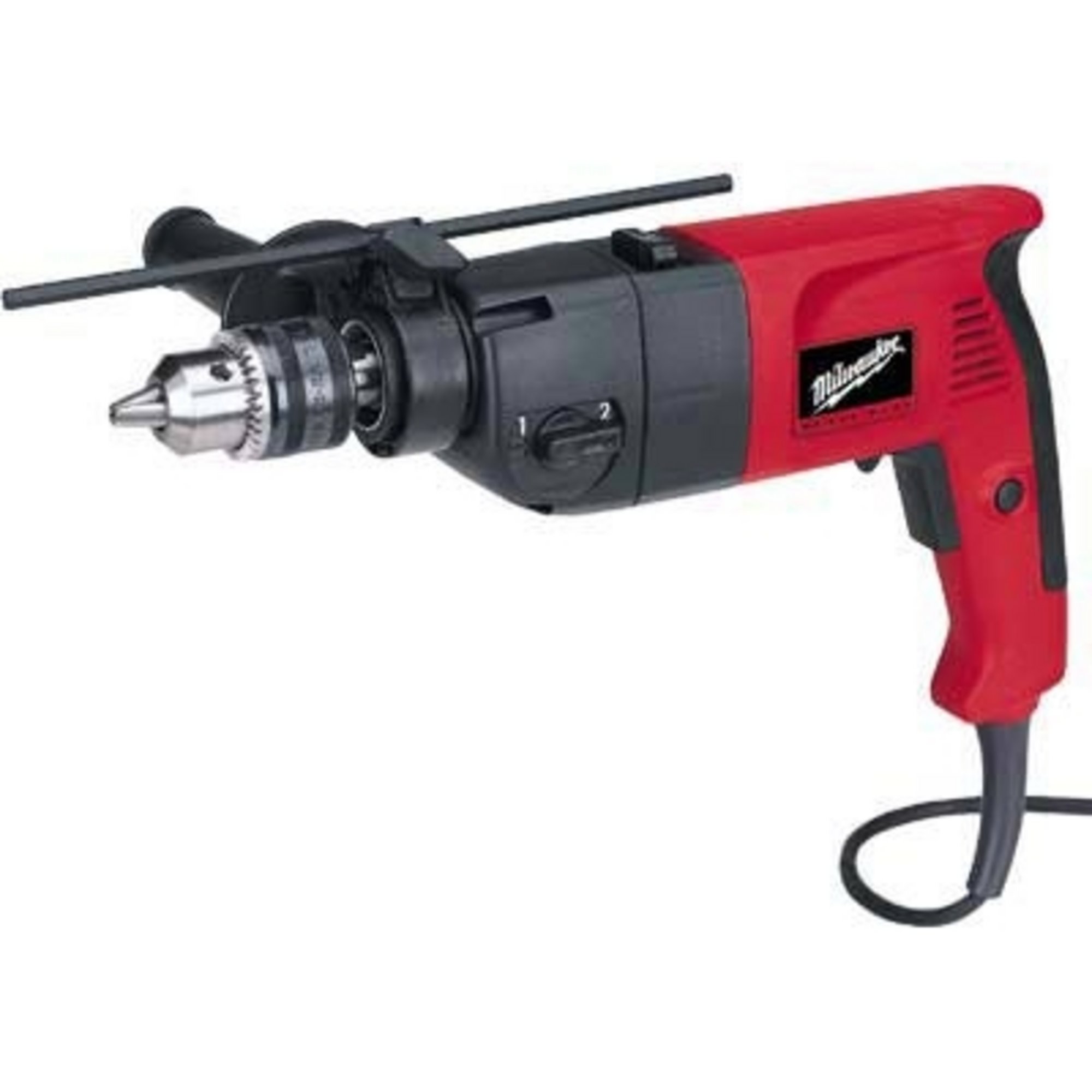 Milwaukee Corded Electric Hammer Drill — 1/2in. Chuck, 7.5 Amp, 2500 RPM, 40,000 BPM, Model# 5378-20